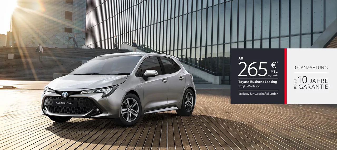 Toyota Corolla Hybrid Business Edition